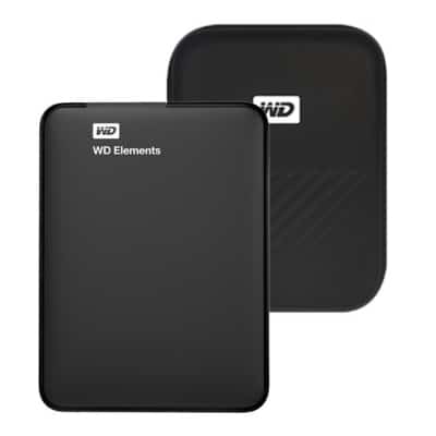 BEST 7 외장하드 추천 구매가이드 2023 6 WD Elements Portable 휴대용 외장하드 + 파우치 WDBUZG0010BBK