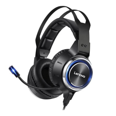 TOP 7 헤드셋 추천 2023 가성비 게이밍 순위 4 레노버 노이즈 캔슬링 마이크 가상 7.1CH 게이밍 헤드셋 HS25