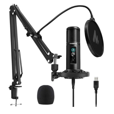 BEST 7 방송용 마이크 추천 2023 체크포인트 8 마오노 USB 팟캐스트 마이크로폰 세트 (AU-PM422) 마이크 추천