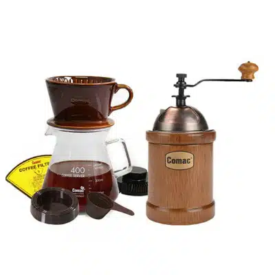 Pick 7 커피그라인더 추천 수동 전동 2023 4 코맥 이중날 커피밀 앤틱 원통 M1 + 자기커피드립세트 400ml DN2 추천