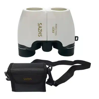 2023 쌍안경 추천 Pick 7 구매포인트 특징 1 사츠 미니망원경 8배율 8X21 화이트 + 전용 가방 추천