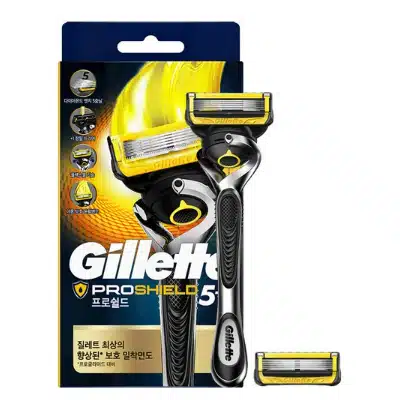 날 면도기 추천 Pick 7 구매 팁 2023 6 질레트 퓨전 프로쉴드 옐로우 면도기 + 여분날 추천