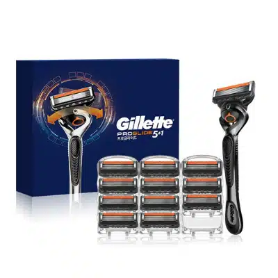 날 면도기 추천 Pick 7 구매 팁 2023 5 질레트 프로글라이드 매뉴얼 면도기 핸들 + 면도날 12p 세트 추천