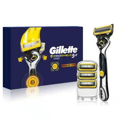 날 면도기 추천 Pick 7 구매 팁 2023 2 질레트 프로쉴드 옐로우 파워 면도기 핸들+면도날 4p 세트 추천