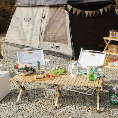 Pick 7 캠핑 테이블 추천 가이드 2023 4 까사마루 자작나무 우든 롤 테이블 대형 추천