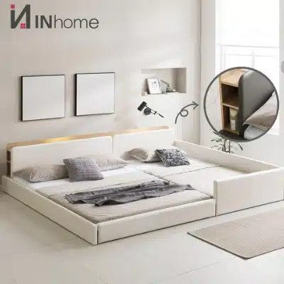 패밀리침대 추천 Pick 7 종류 형태 2023 2 인홈 라온 220V LED 수납 저상형 패밀리침대 국내제작 추천