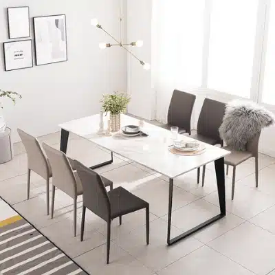 세라믹 식탁 추천 Pick 7 종류 특징 및 장단점 2023 6 헤이미쉬홈 칸토 비앙코카라라 대리석 식탁 세트 1800 추천