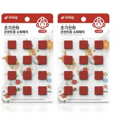 소화기 추천 Pick 7 가정용 | 차량용 2023 7 파이어캅 콘센트 타입 부착형 소화 패치 12p 추천