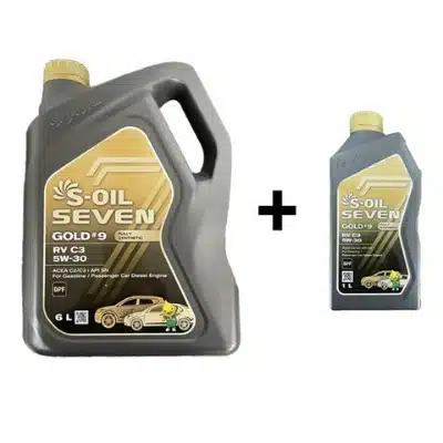 엔진오일 추천 Pick 7 맞춤형 구매가이드 2023 4 에스오일 세븐골드 RV C3 5W30 6L 1개 + 1L 디젤 엔진오일 추천