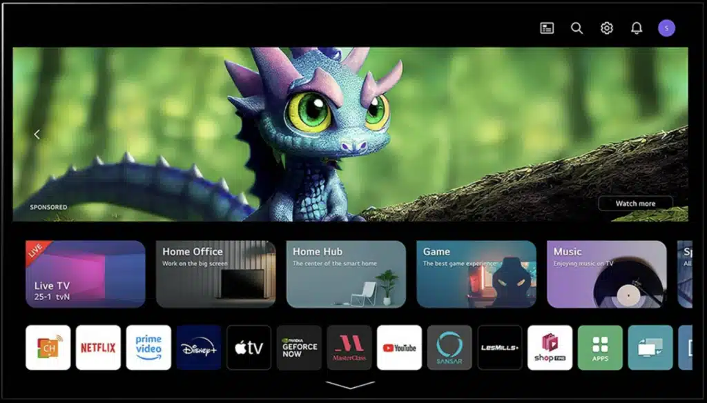 LG OLED TV 추천 올레드 48 55 65인치 2023 3 webOS 23 내 프로필&퀵카드