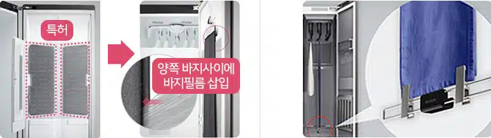 스타일러 에어드레서 차이 비교하기 2023 3 부가기능