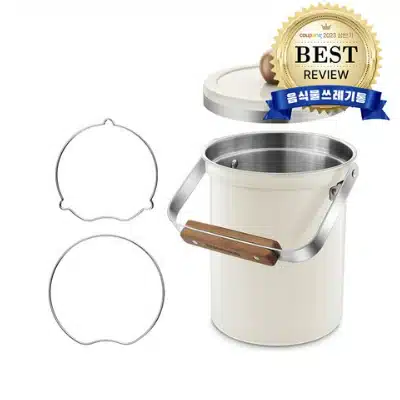 음식물 쓰레기통 추천 Pick 7 선택 2023 6 바겐슈타이거 스텐304 음식물 쓰레기통 3L + 봉투걸이 2종 세트 추천