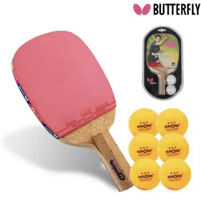 탁구라켓 추천 순위 Pick 7 종류 구매 꿀팁 2023 7 버터플라이 NAKAMA P-3 탁구라켓 + 오로라 탁구공 6입 추천