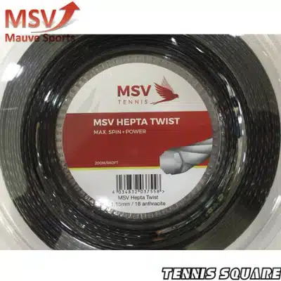 MSV 포커스 헵타 트위스트 블랙 1.15mm|200m릴 스트링 추천