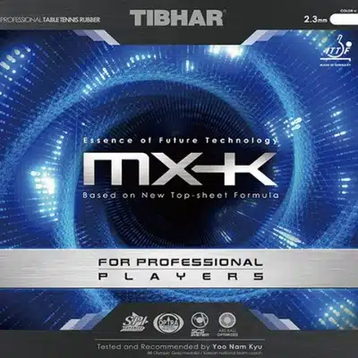 [티바] MX-K 선수용 경도47.5도 - 탁구러버 평면러버 추천