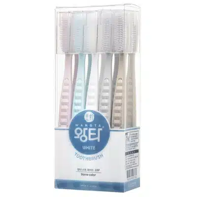 2023 칫솔 추천 Pick 7 구매가이드 5 왕타 통 칫솔 스톤 10개입, 1개 추천