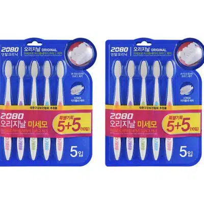 2023 칫솔 추천 Pick 7 구매가이드 6 2080 오리지날 미세모 칫솔 10개입, 2개 추천