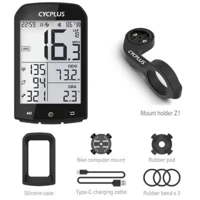 CYCPLUS M1 GPS 자전거속도계 ANT+ 블루투스 5.0 사이클링 주행 거리계 방수 추천