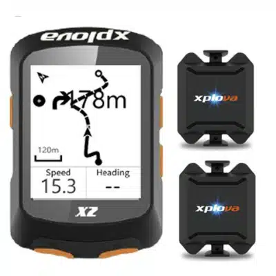 한글판 엑스플로바 X2 자전거 GPS 스마트 네비게이션 속도계 추천