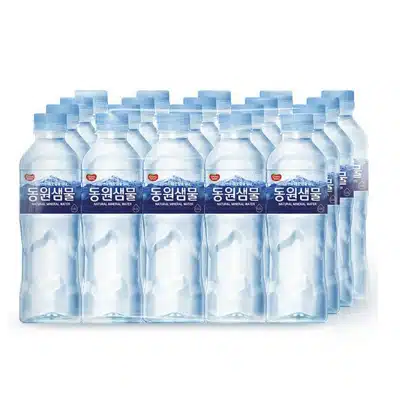 생수 추천 Pick 7 구매 포인트 미네랄 워터 3 동원샘물 생수 500ml, 20개 생수 추천