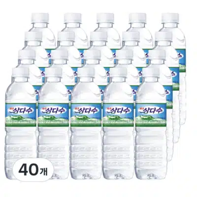 생수 추천 Pick 7 구매 포인트 미네랄 워터 1 제주 삼다수 500ml, 40개 생수 추천
