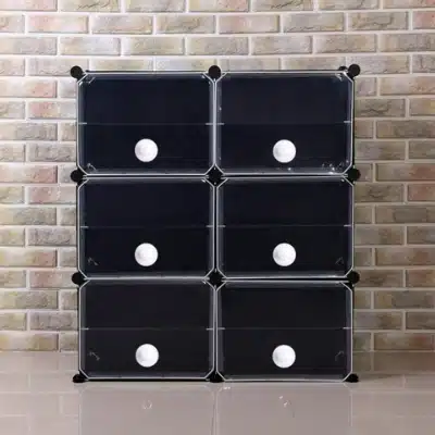 2023 신발장 추천 Pick 7 슈케이스 6 트리 스톰 투명 도어형 신발장 2열 6단 85 x 96 cm 추천