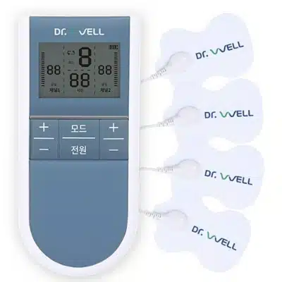 2023 저주파 마사지기 추천 Pick 7 효과 1 닥터웰 듀얼 저주파 마사지기 본체+전용패드4P+전용패드홀더1P+AAA건전지 3개 1SET 추천