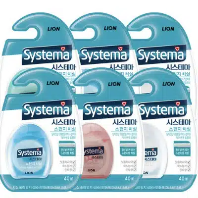 2023 치실 추천 Pick 7 소중한 치아관리 3 시스테마 스펀지 치실 40m 랜덤 발송 1개입, 6개 추천