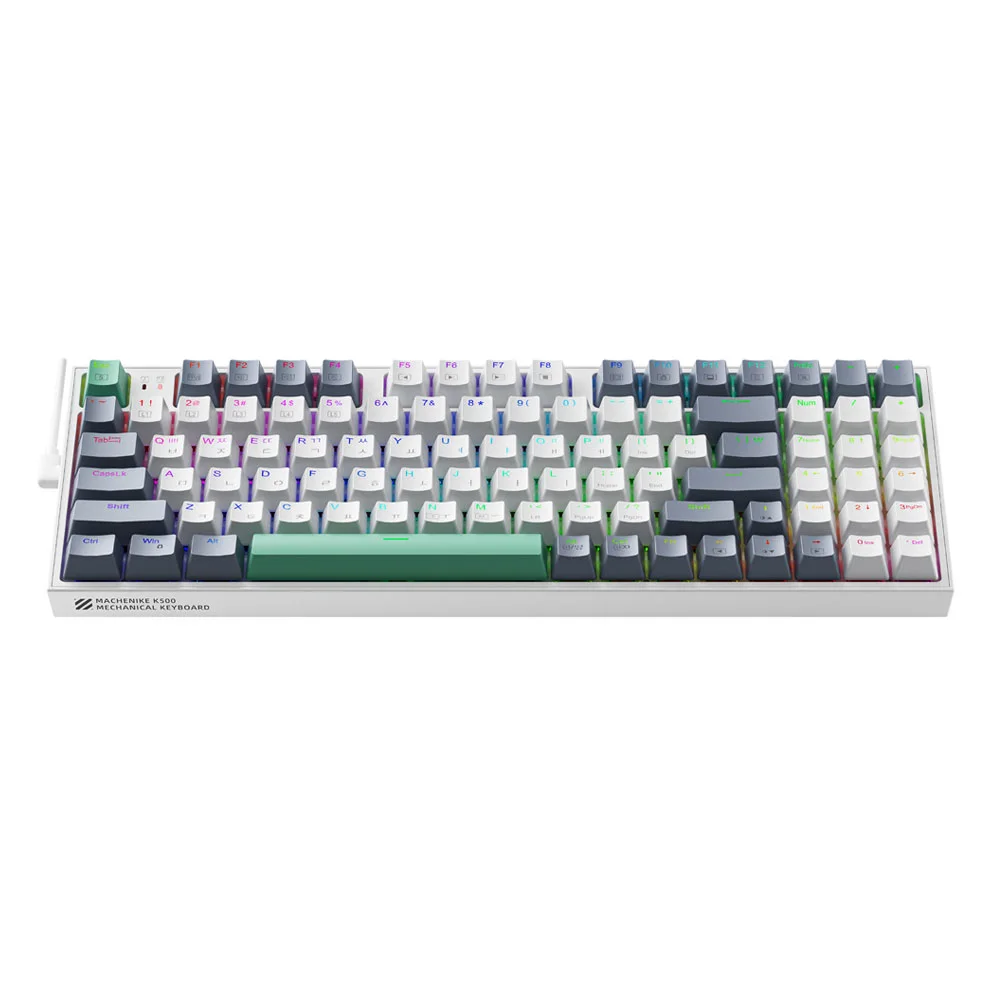 작업용부터 게이밍까지! 기계식 키보드 추천 TOP7 1 Machenike 매카닉 K500-B94 적축 RGB 핫스왑 94키 풀배