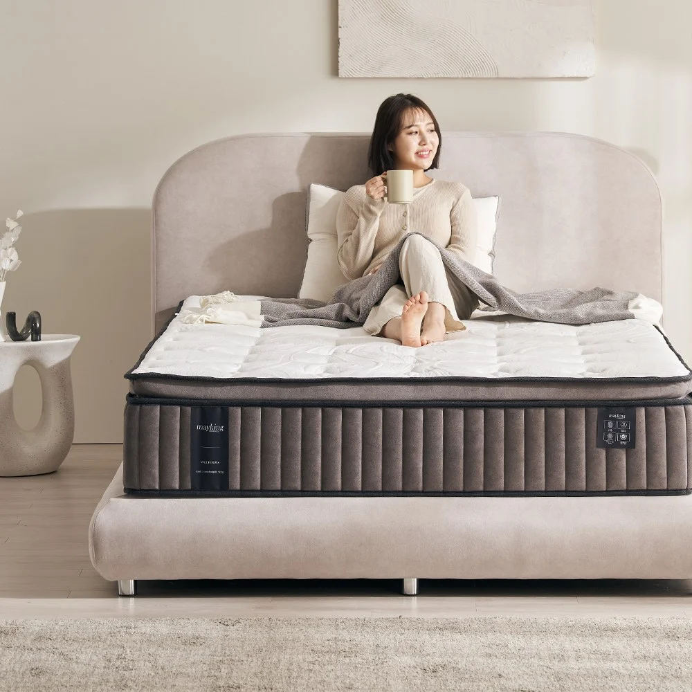 허리 통증 개선! 메이킹MK300 매트리스 추천 1 메이킹MK300 탄탄한 침대 매트리스 허리에 좋은 독립스프링 유로탑 필로