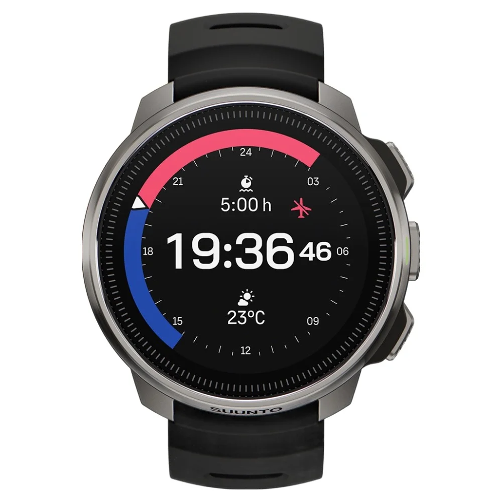스마트워치 중 최고의 성능을 자랑하는 KOSPET TANK T3 Ultra 1 순토 오션 스마트 워치, 49.9cm, 스틸 블랙, GPS + 블루투스