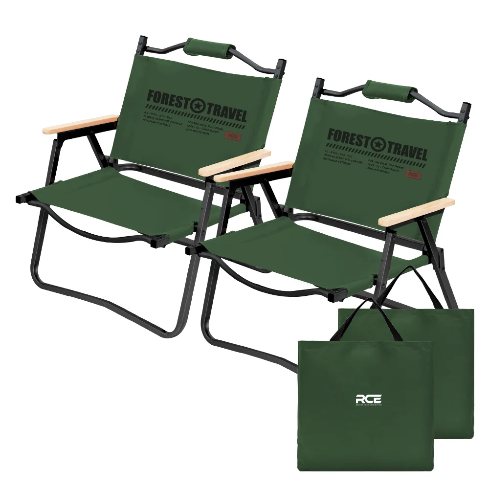 리뷰 1000개 분석했습니다 — 캠핑 의자 진짜 좋은 것만 TOP7 2 로티캠프 접이식 경량 로우 캠핑 의자 2p + 전용가방 2p 세트