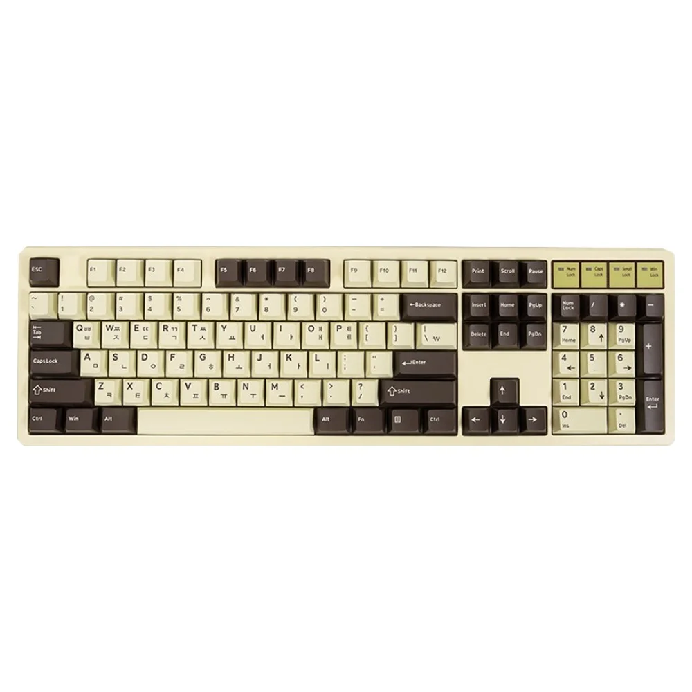 조용하지만 강력한 기계식 키보드 추천: 실용적인 선택 2 큐센 PBT 풀윤활 가스켓 유선 기계식 키보드 YSY 실론시나몬축