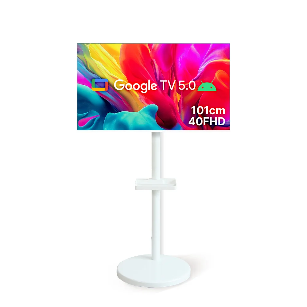 스마트TV 선택 기준부터 추천까지 완벽 정리 TOP7 2 무빙큐빅스 화이트에디션 40인치 FHD 삼탠바이미 퍼스트 셋트 이동식 스