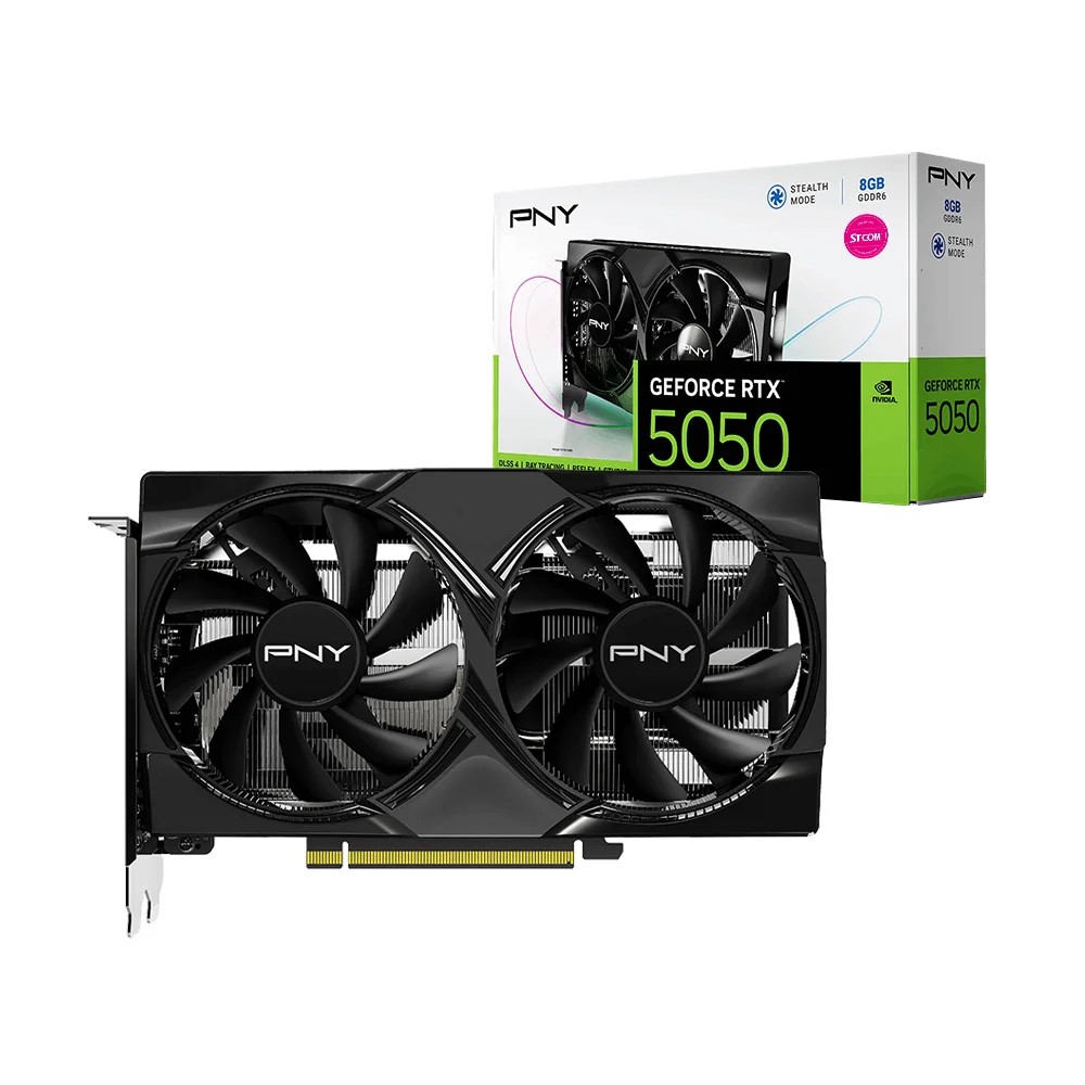 그래픽카드 사기 전 이것만 확인하세요 | 추천 TOP7 2 PNY 지포스 RTX 5050 D6 8GB Dual Fan STCOM 그