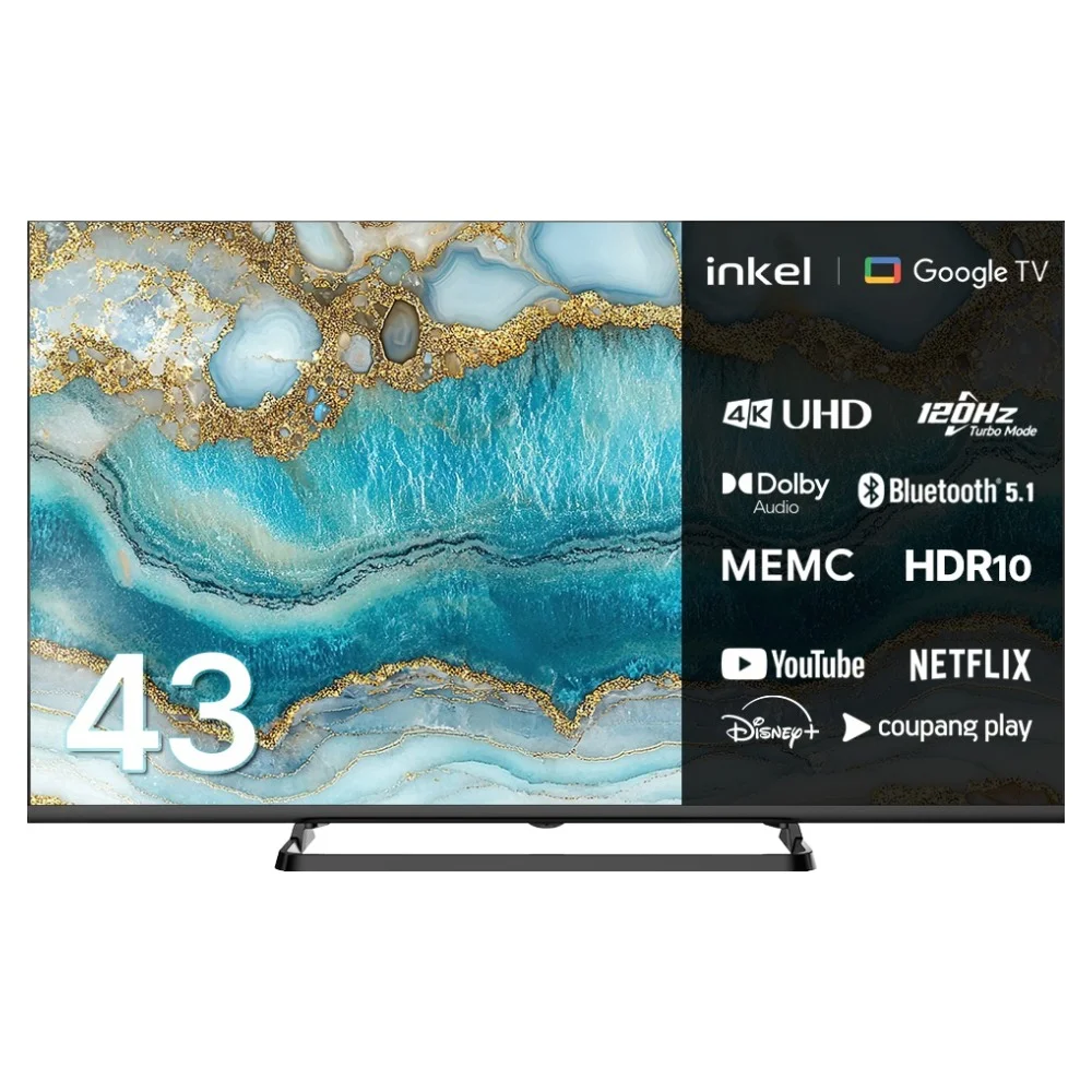 돈 아끼고 싶다면 주목! 4K TV 가성비 TOP7 완벽 분석 2 인켈 4K UHD 구글 5.0 DLG 120Hz 스마트 TV