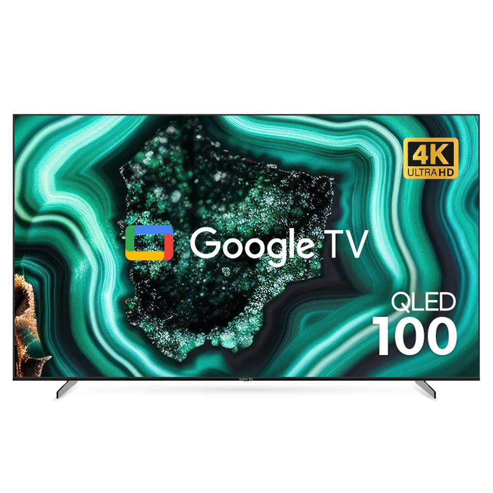 65인치 TV 구매를 고민하는 당신을 위한 필독 가이드 3 와이드뷰 4K UHD QLED 구글 스마트 TV, 254cm(100인치)