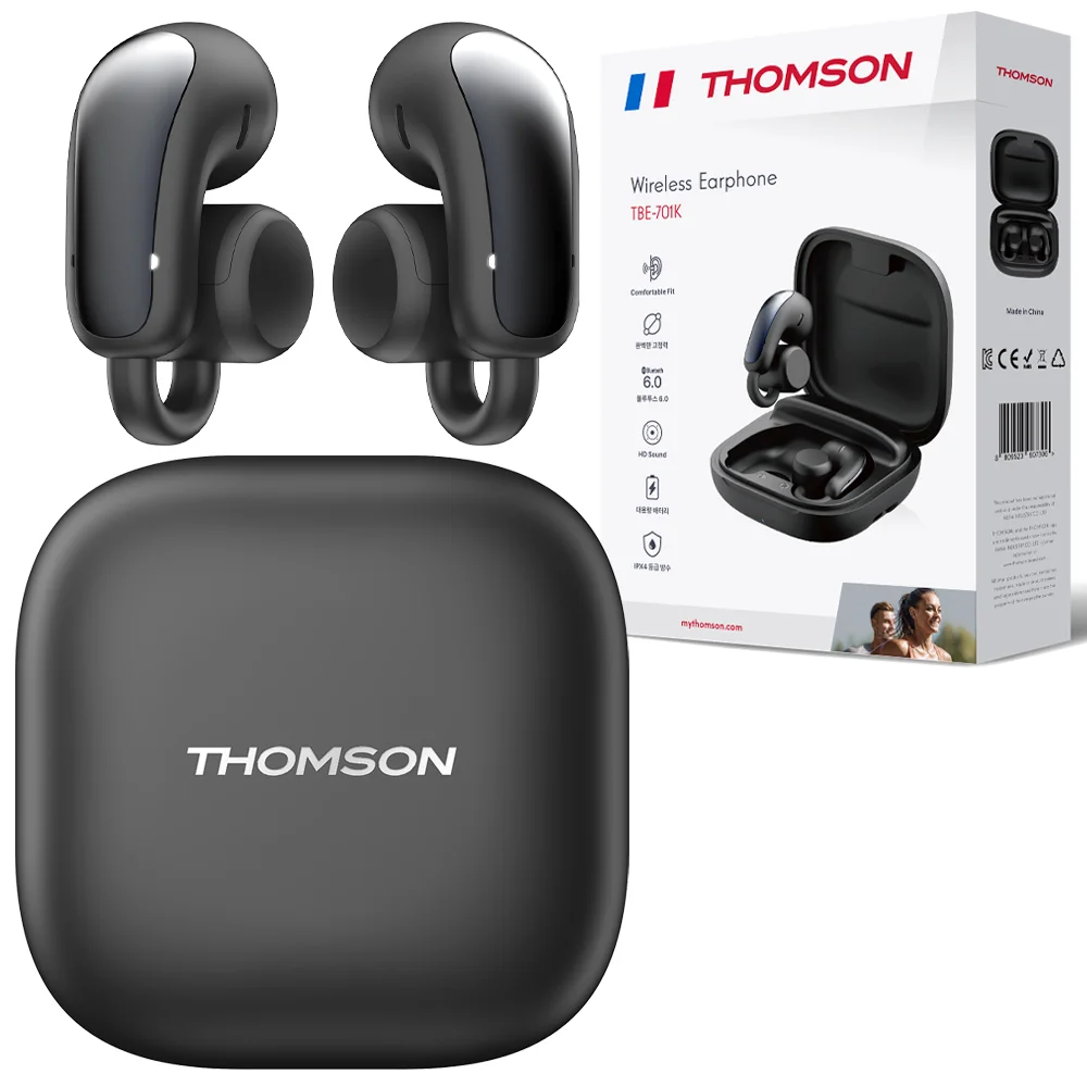 실속 있는 노이즈 캔슬링 이어폰 추천! 필립스 블루투스 3 프랑스 톰슨 블루투스 6.0 ENC 노이즈 캔슬링 생활 방수 오픈형 귀걸