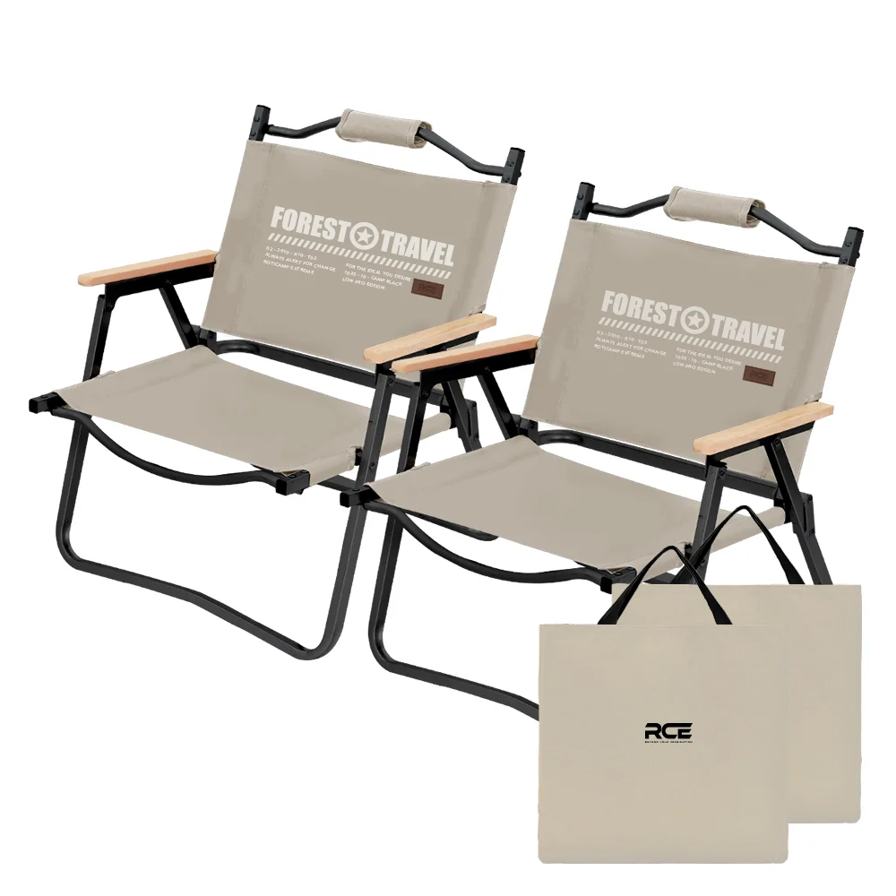 캠핑 의자 구매 시 고민 해결! AORAN 추천 이유 3 로티캠프 경량 로우 캠핑 의자 2p + 전용가방 2p 세트