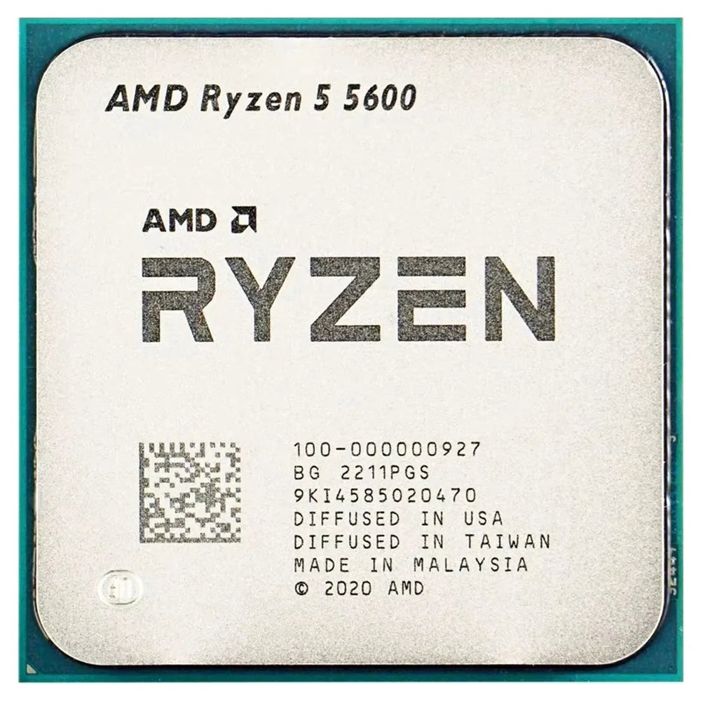 고성능 게이밍을 위한 CPU 추천: AMD 라이젠 7 5700X 3 AMD 라이젠 5 5600 CPU