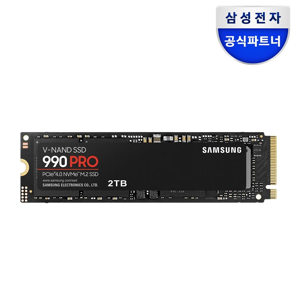 가성비와 성능 모두 잡은 SSD 추천 – 2026 가이드 4 삼성전자 990 PRO M.2 NVMe PCIe4.0 SSD, 2TB,