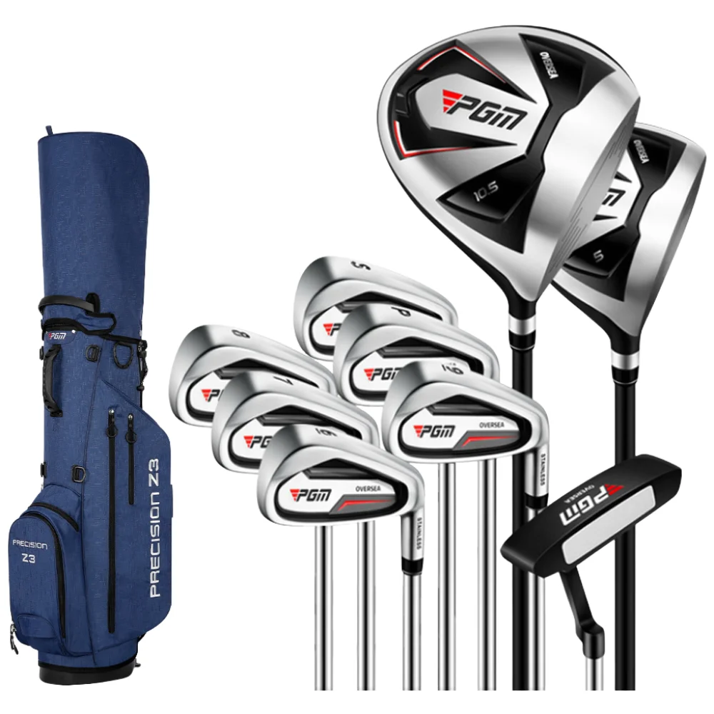 가성비 최고의 골프채, CougarGolf 7번 아이언 추천 4 골프클럽풀세트 골프채 캐디백포함 세트 카본 스틸 남성, 캐디백+MTG05