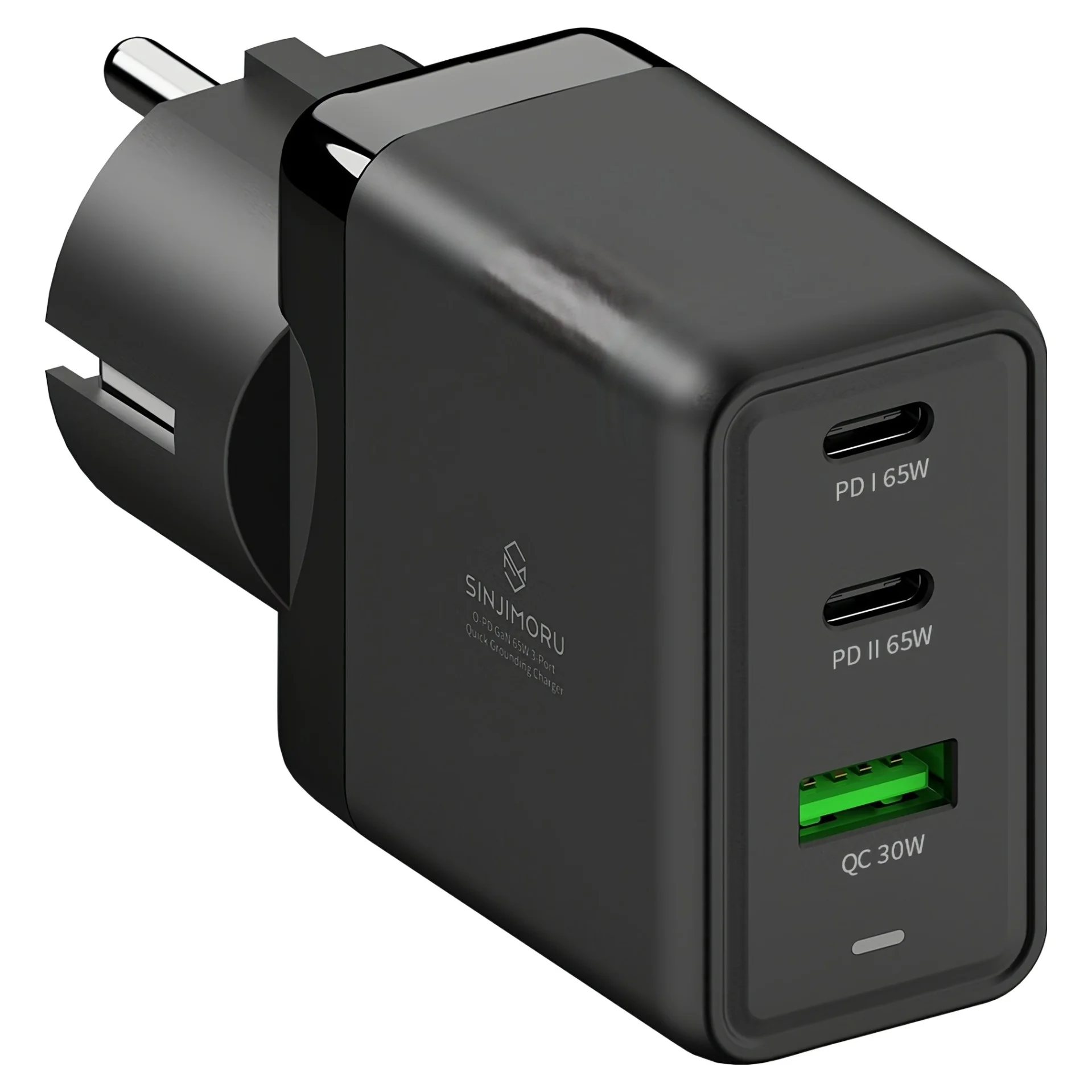 작업 효율을 높이는 고속충전기 추천: 탁월한 선택 4 신지모루 O PD 65W GaN 3포트 초고속 접지 충전기, 블랙, 1개