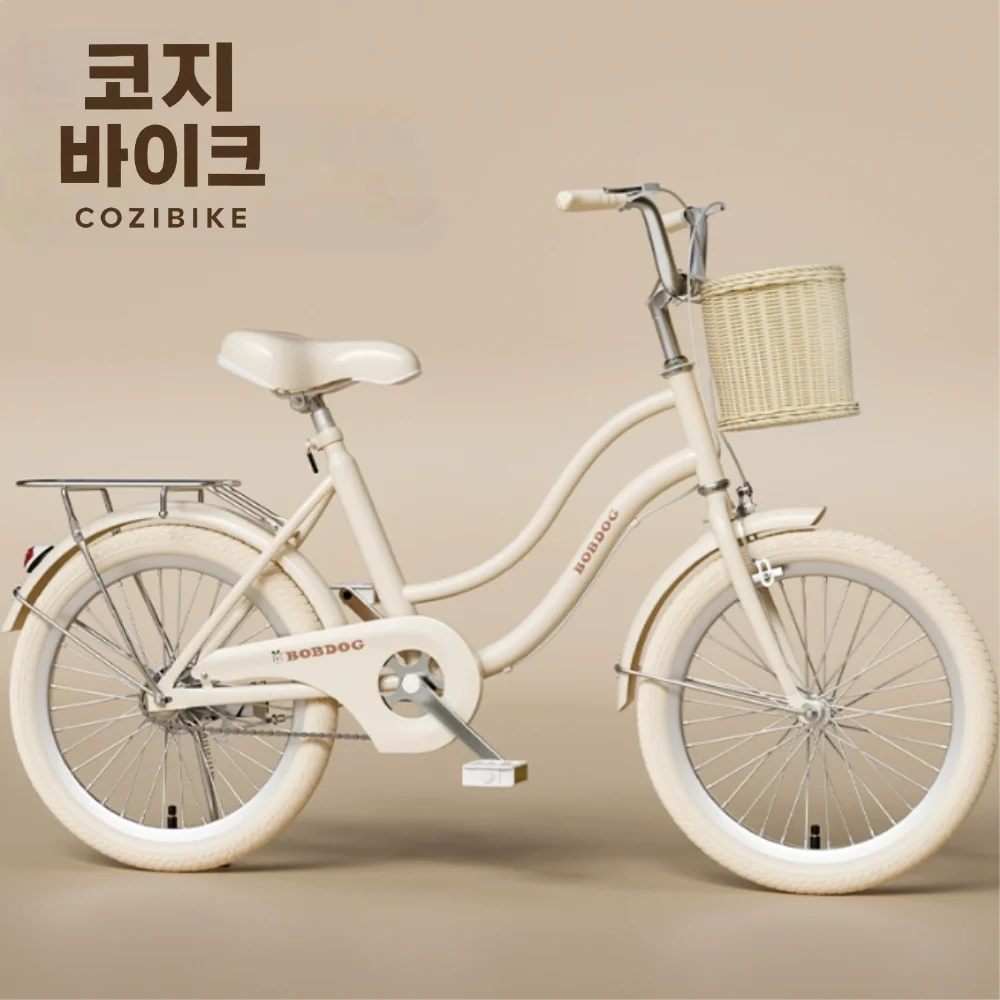 삶의 질 수직상승! 자전거 추천 TOP7 (실제 후기 요약) 4 코지바이크 감각적인 컬러 여성용 자전거 여성자전거 자전거바구니 자전거추천