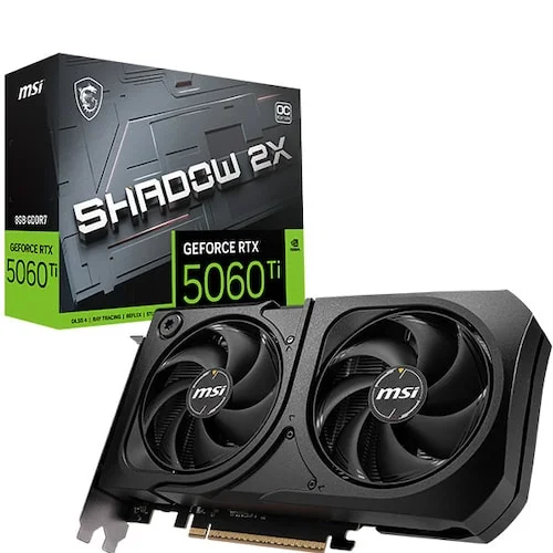 리뷰 1000개 분석했습니다 — 그래픽카드 진짜 좋은 것만 TOP7 4 MSI 지포스 RTX 5060 Ti 쉐도우 2X OC 플러스 D7 8GB