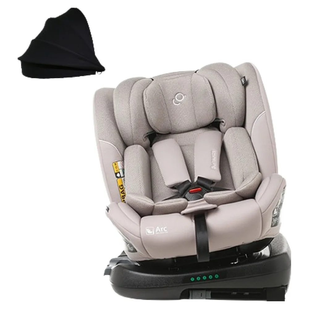 전문가가 직접 써보고 추천하는 카시트 TOP7 (2026) 4 순성 아크 올인원 아이사이즈 회전형 ISOFIX 카시트 + 선쉐이드 세트