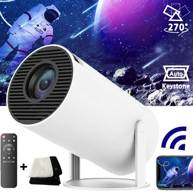 삶의 질 수직상승! 프로젝터 추천 TOP7 (실제 후기 요약) 4 BIKASU 가정용 스마트 미니빔 빔프로젝터 휴대용 캠핑용 빔 프로젝터