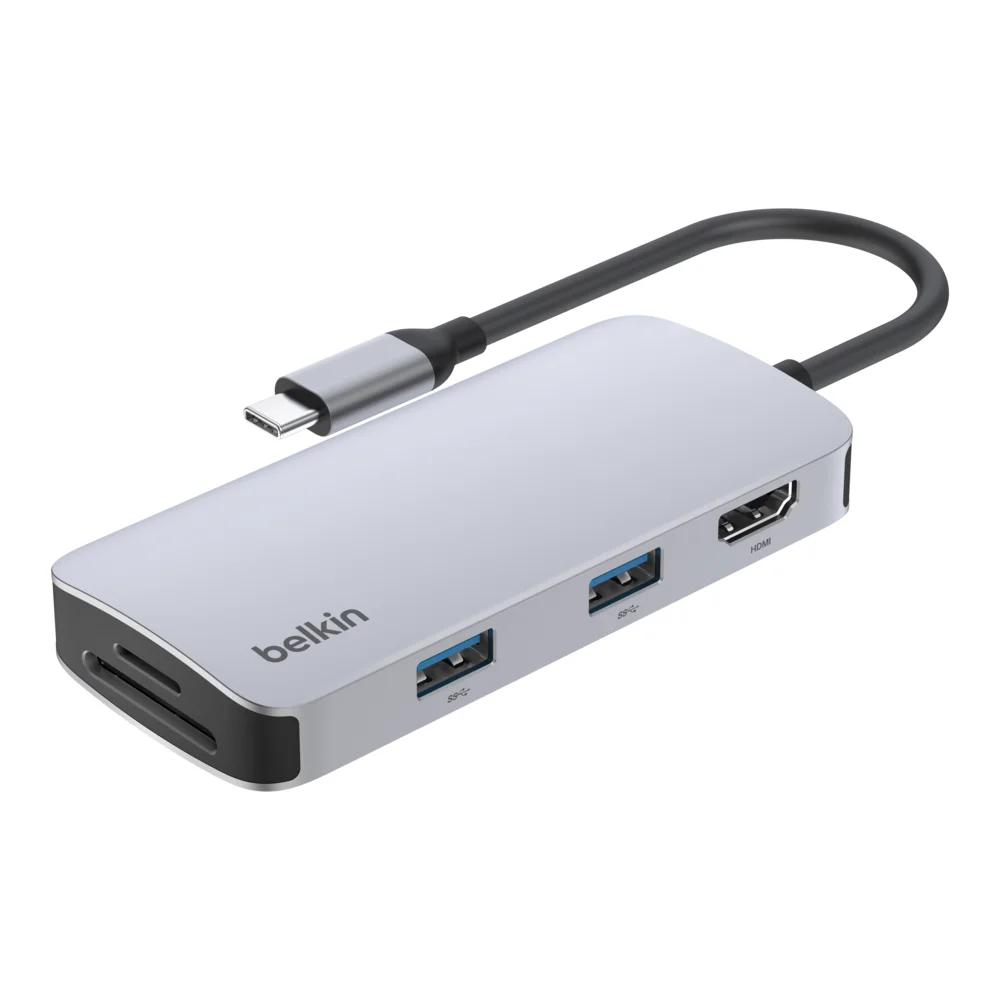 USB C 멀티 포트 허브, 완벽한 연결성의 시작 4 벨킨 USB C 5in1 멀티 포트 허브 어댑터 AVC007fqSGY