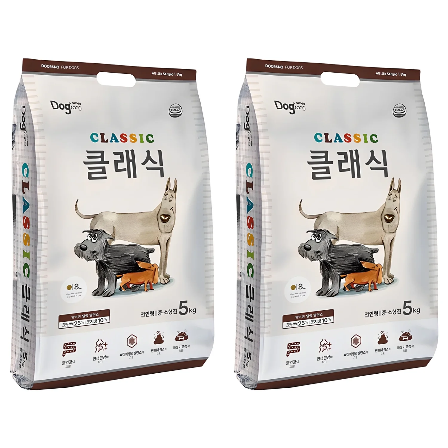 강아지 관절 건강을 위한 최고의 수제사료 추천 4 도그랑 전연령 강아지 클래식 건식사료