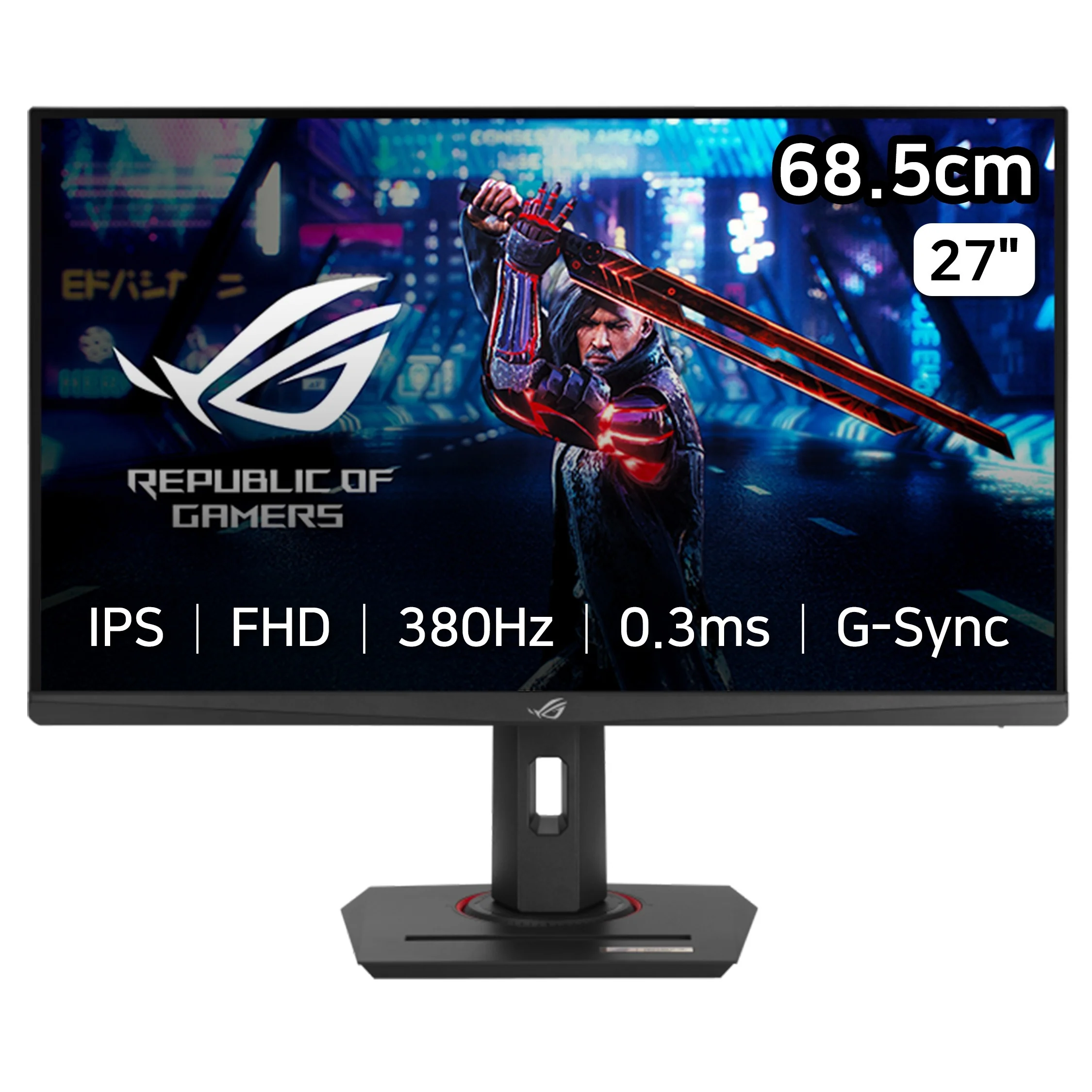 맥북 사용자에게 최적의 모니터 선택: 벤큐 MA320U 5 에이수스 FHD ROG STRIX 모니터, 68.5cm, XG279CNS